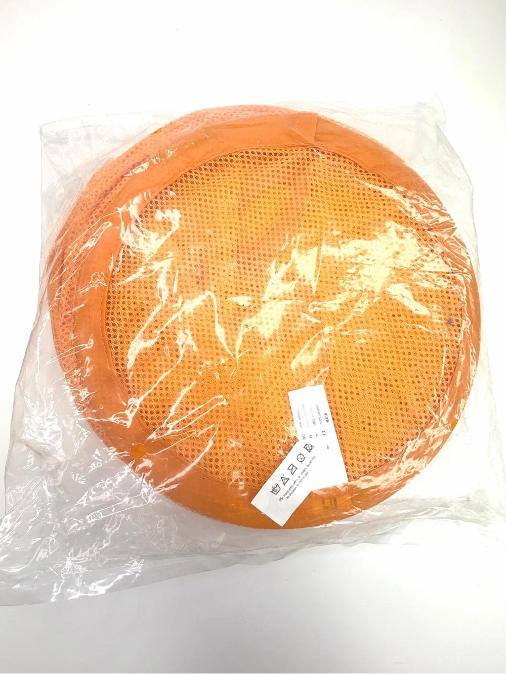 IKEA Orange PS Fangst Mesh Hanging Storage Organizer